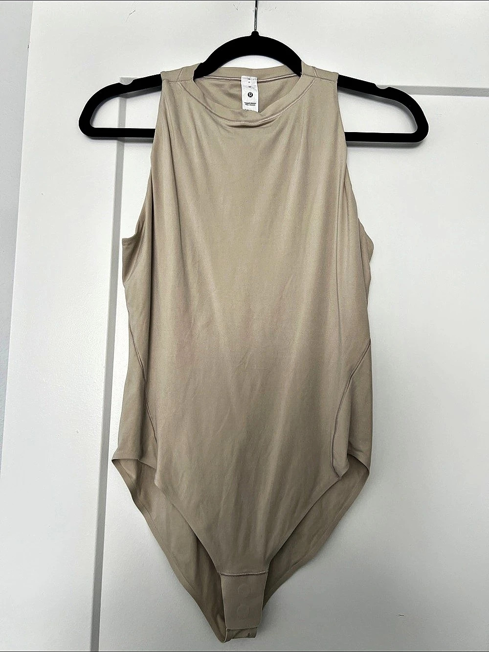 lululemon Wundermost Ultra-Soft Nulu High-Neck Sleeveless Bodysuit Wundermost, M